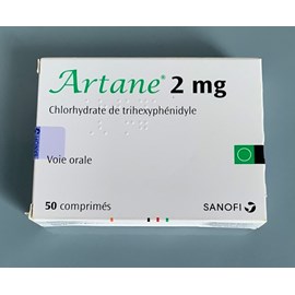 Artane 2mg hộp 50 viên 