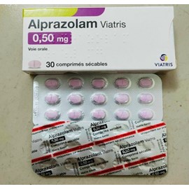 Alprazolam 0.5mg hộp 30 viên 