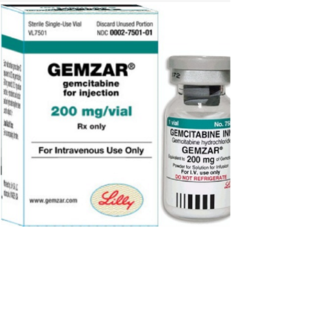 Gemzar 200mg hộp 1 lọ 