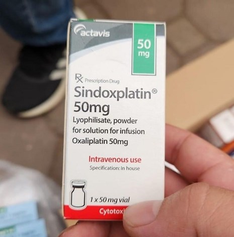 Sindoxplatin 50mg hộp 1 lọ 