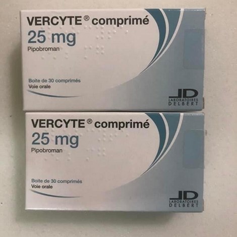 Vercyte 25mg hộp 30 viên 