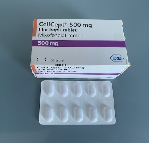 Cellcept 500mg hộp 50 viên