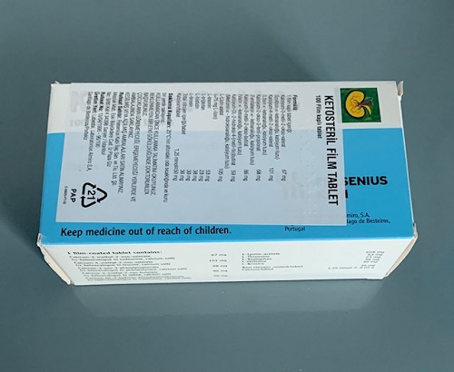 Ketosteril 600mg 100 viện