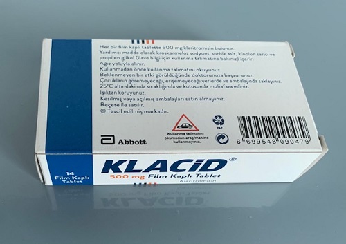 Klacid 500mg hộp 14 viên  