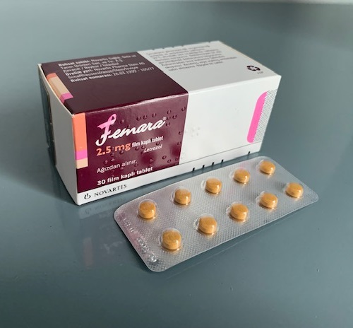 Femara 2.5mg hộp 30 viên 