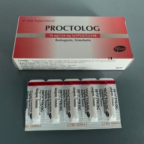 Proctolog 10mg/120mg 10 viên 