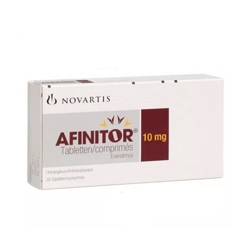 Afinitor 10mg hộp 30 viên Pháp 