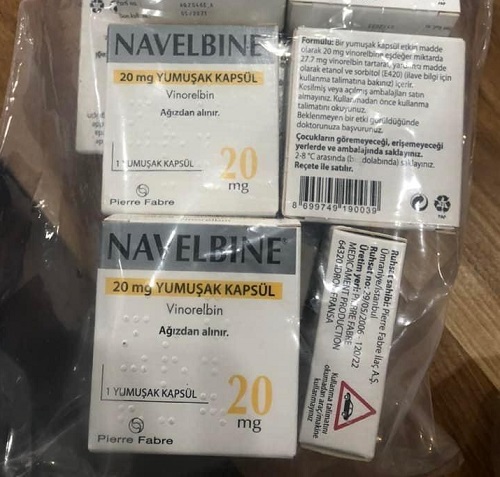 Navelbine 20mg hộp 1 viên 