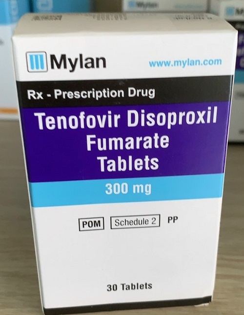 Tenofovir Disoproxil 300mg 30 viên